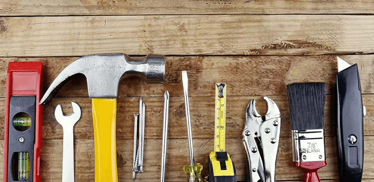 Handyman tools for home repairs and maintenance services in West Palm Beach, FL